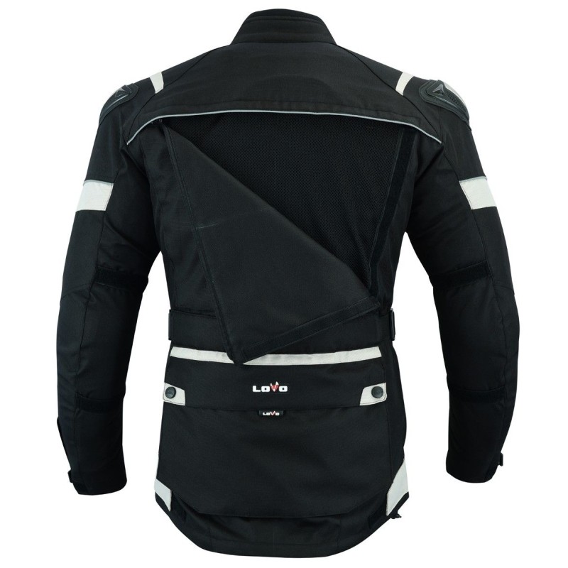 cazadora tricapa para moto, chaqueta LOVO para moto