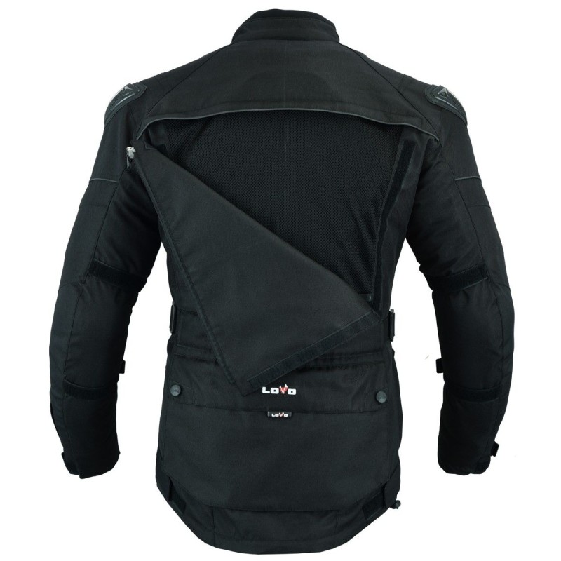 cazadora tricapa para moto, chaqueta LOVO para moto
