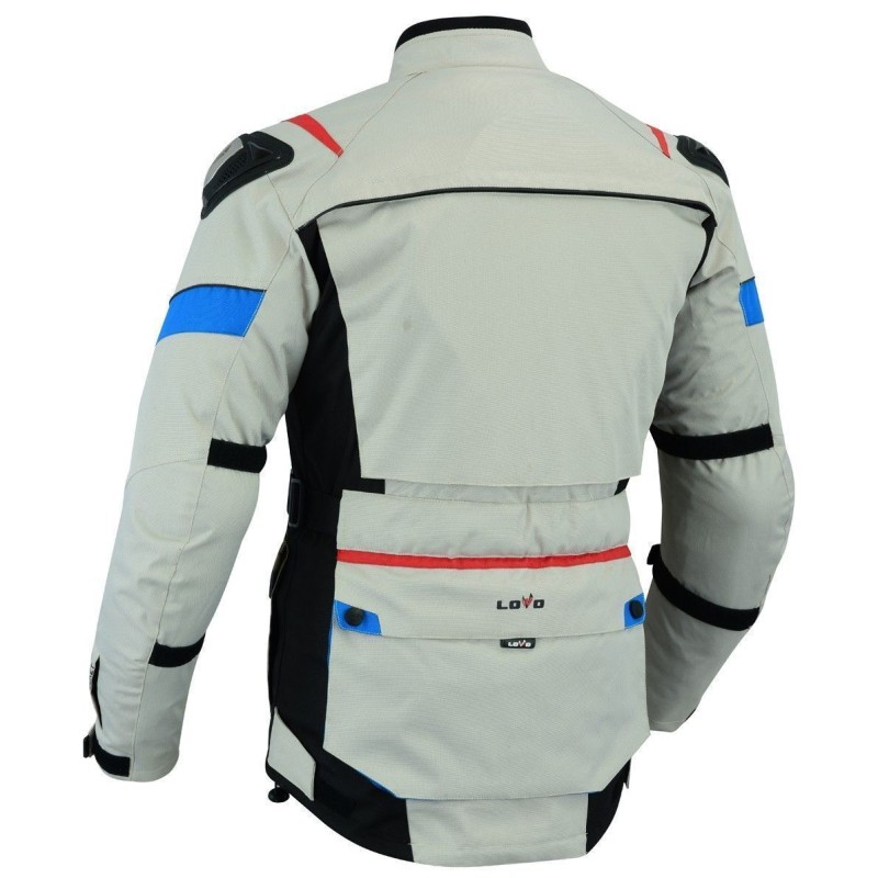 cazadora tricapa para moto, chaqueta LOVO para moto