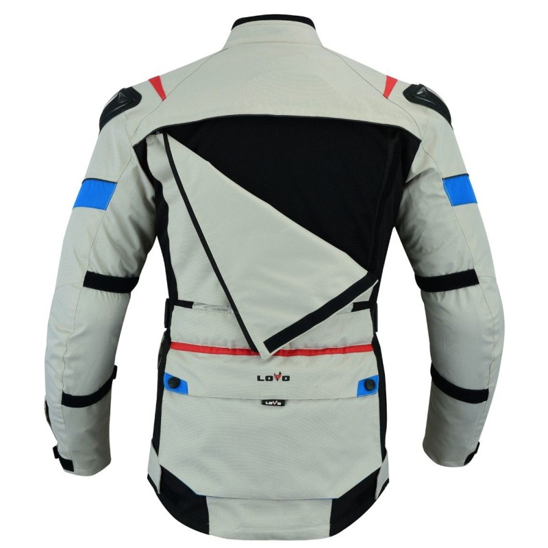 cazadora tricapa para moto, chaqueta LOVO para moto
