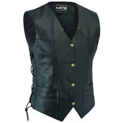 Chalecos de cuero para moto