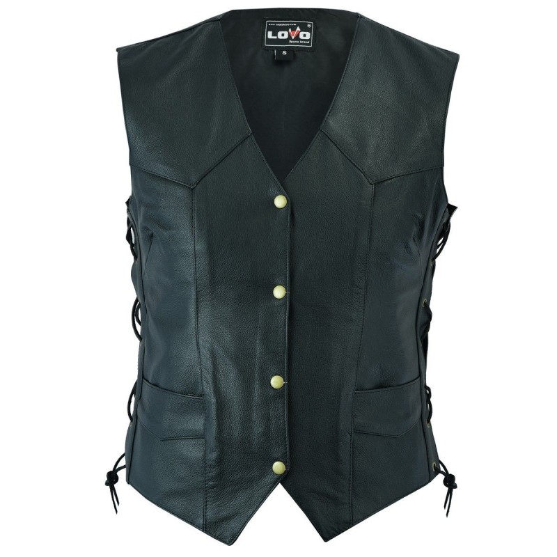 Gilets de cuir moto