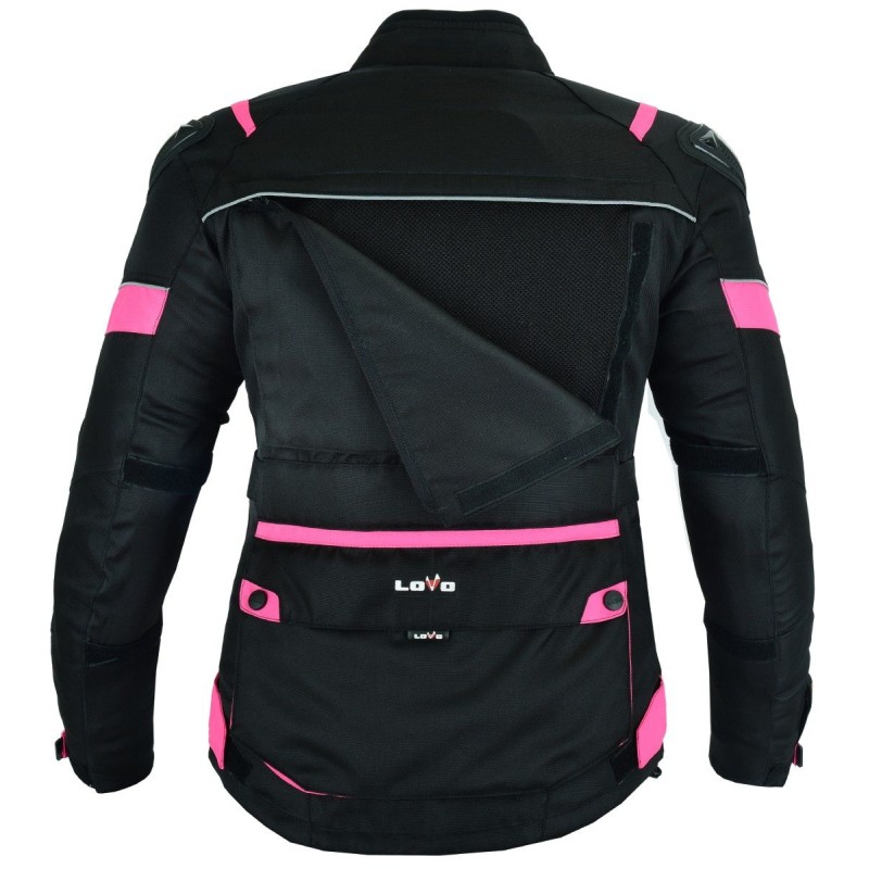 cazadora tricapa para moto, chaqueta LOVO para moto