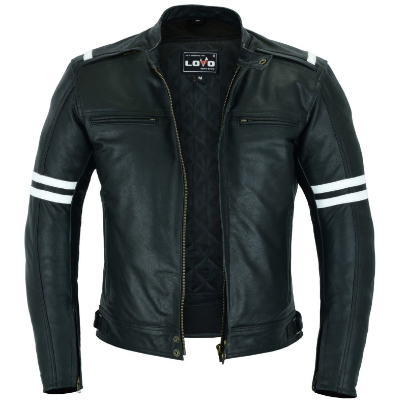 cazadora para moto, chaqueta LOVO para moto, chaqueta corta para moto