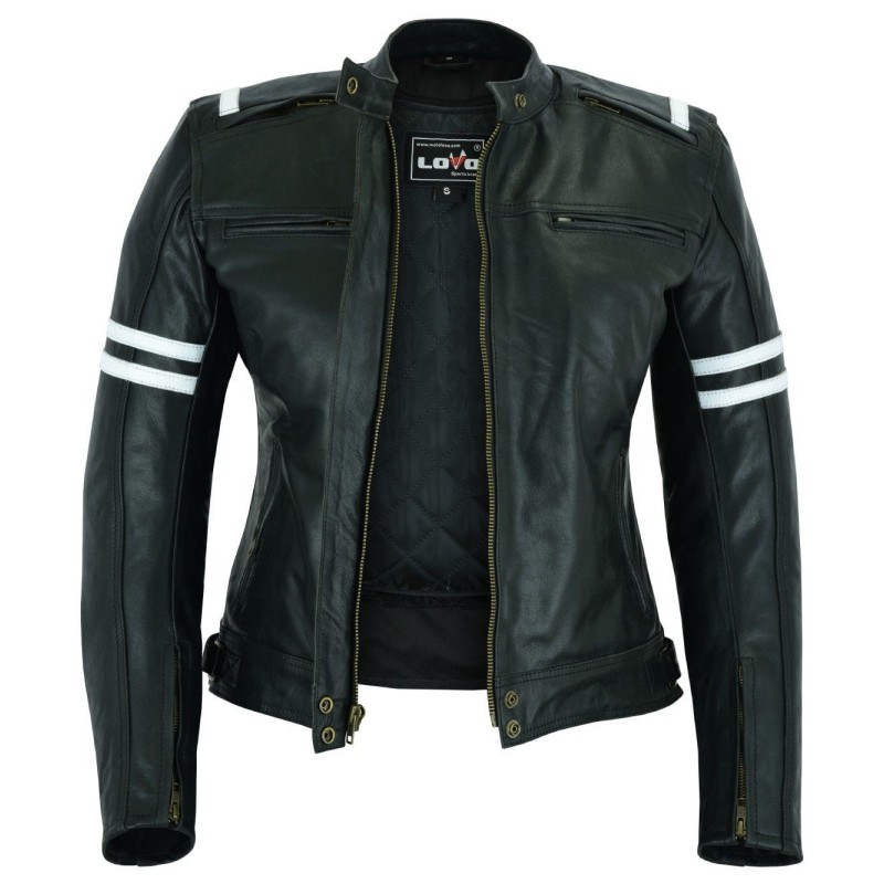 cazadora para moto, chaqueta LOVO para moto, chaqueta corta para moto