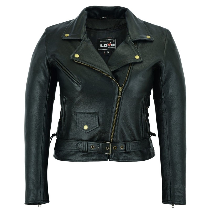 cazadora para moto, chaqueta LOVO para moto, chaqueta corta para moto