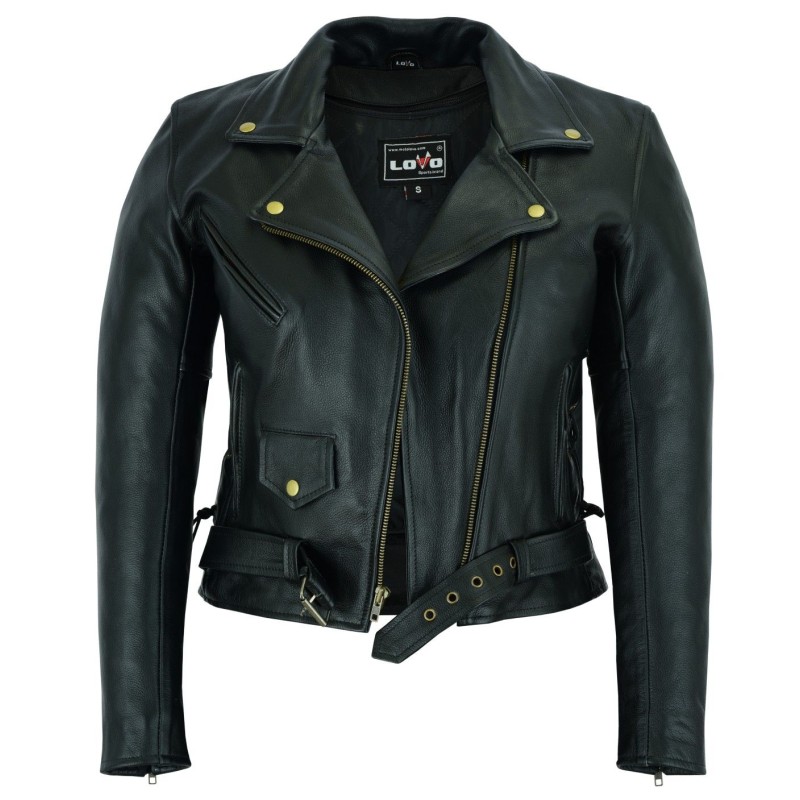 cazadora para moto, chaqueta LOVO para moto, chaqueta corta para moto