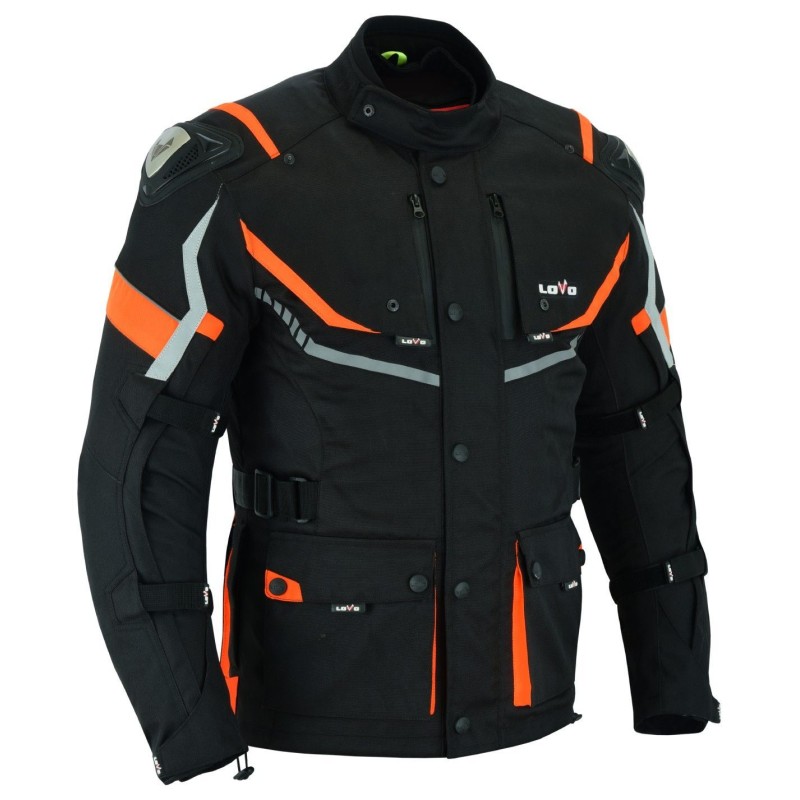 cazadora tricapa para moto, chaqueta LOVO para moto