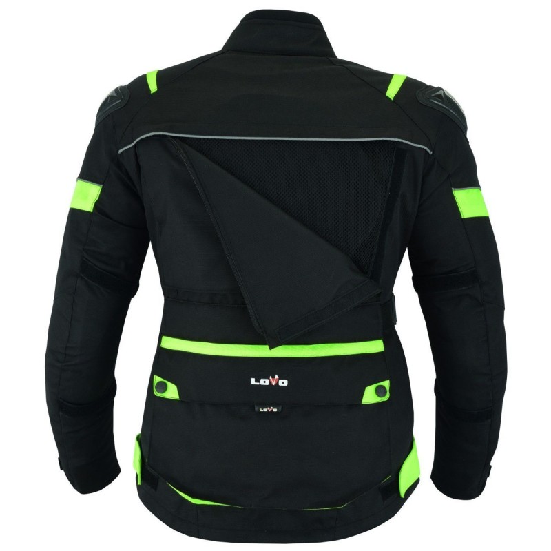 cazadora tricapa para moto, chaqueta LOVO para moto