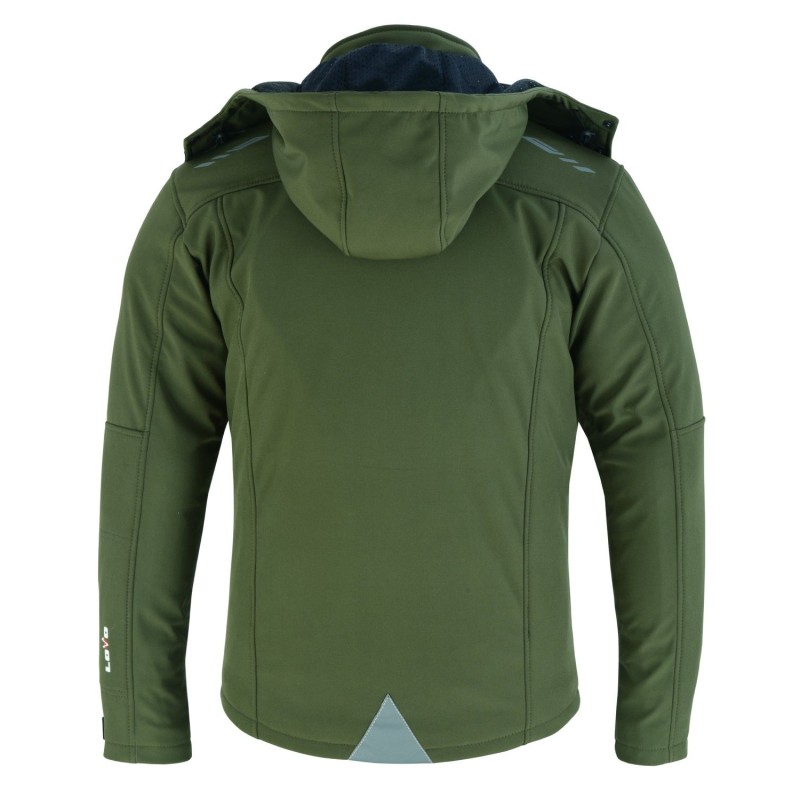 veste softshell  moto, veste courte pour moto, veste moto marque LOVO