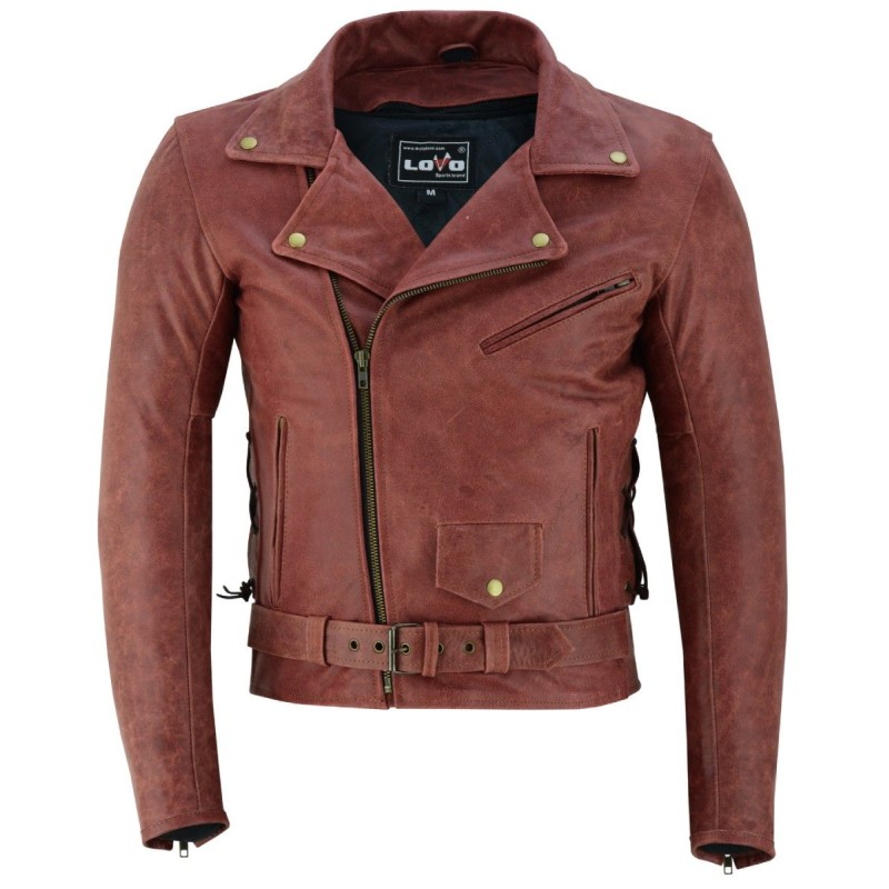 cazadora para moto, chaqueta LOVO para moto, chaqueta corta para moto