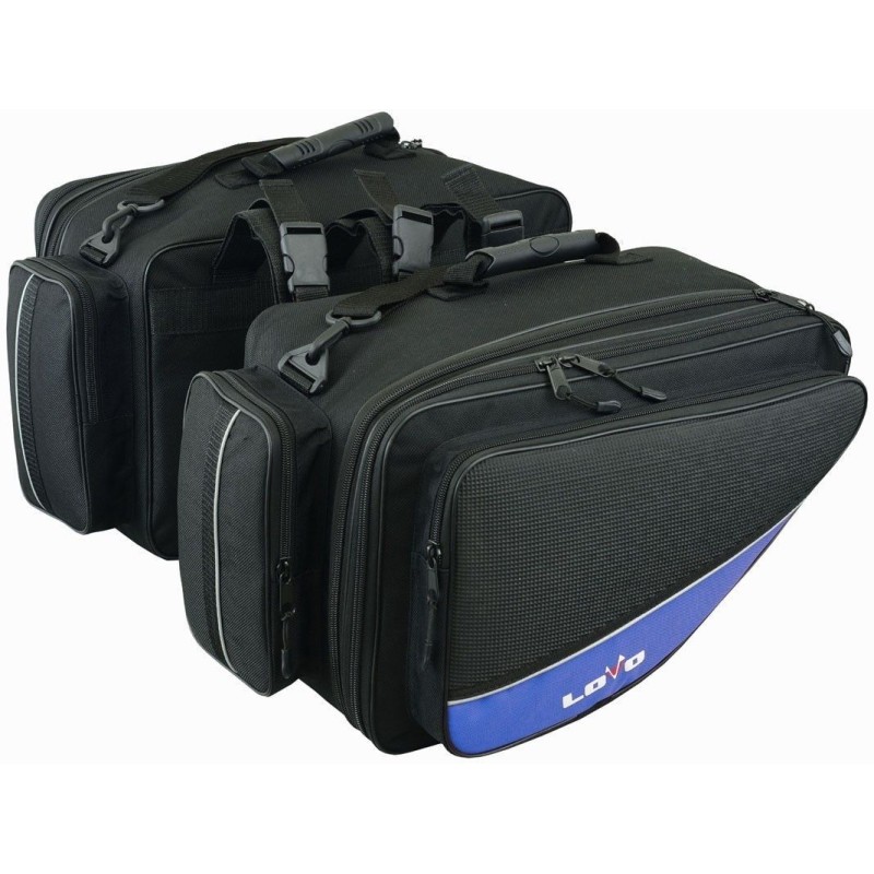 Alforjas Laterales para Moto (27x2 Litros) LV-521