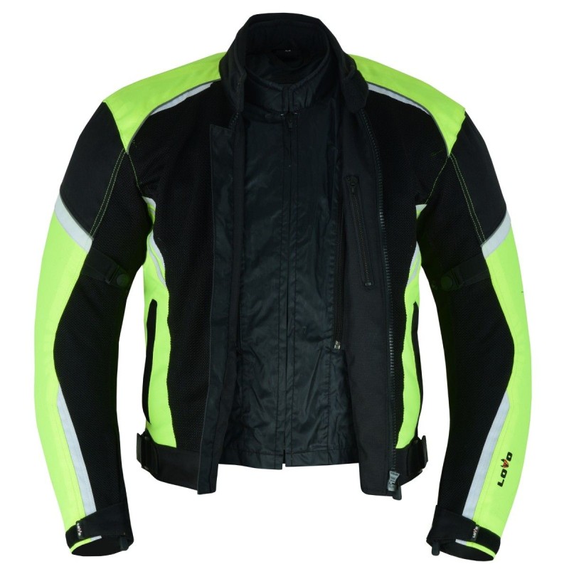 cazadora de verano para moto, chaqueta LOVO para moto