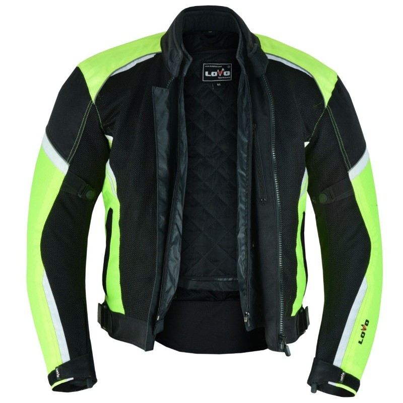 cazadora de verano para moto, chaqueta LOVO para moto