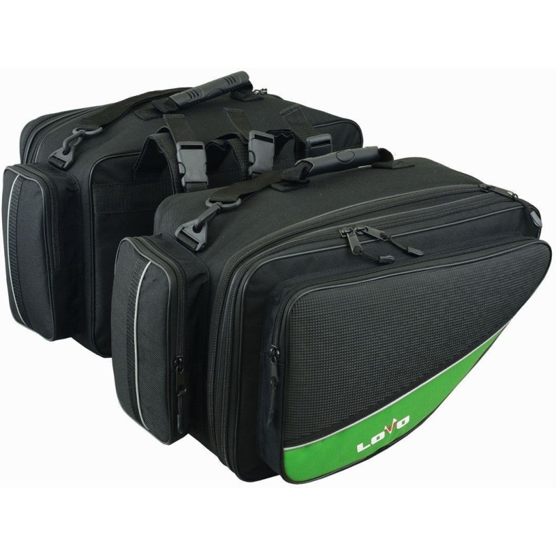 Alforjas Laterales para Moto (27x2 Litros) LV-531