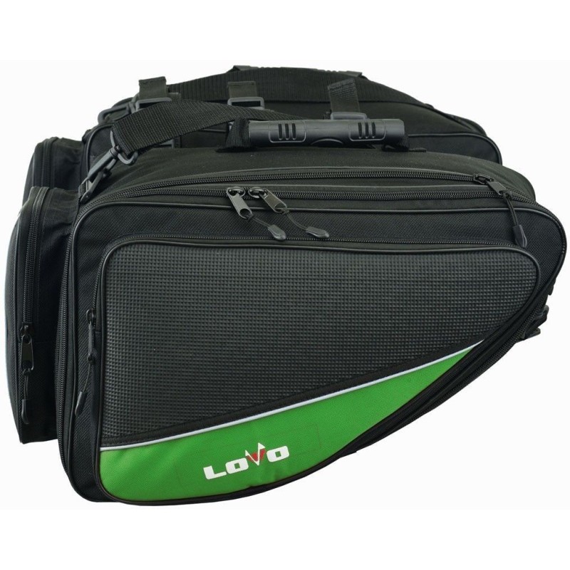 Alforjes laterais da moto (27 x 2 litros) LV-531