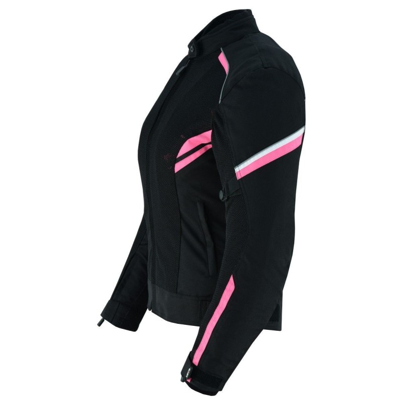 cazadora de verano de mujer para moto, chaqueta LOVO para moto