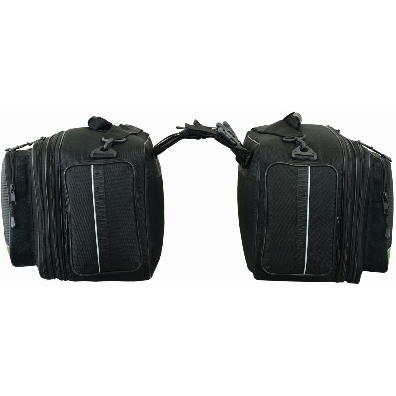 Alforjes laterais da moto (27 x 2 litros) LV-531