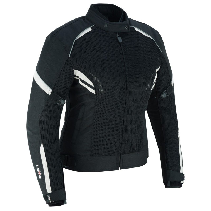 cazadora de verano de mujer para moto, chaqueta LOVO para moto