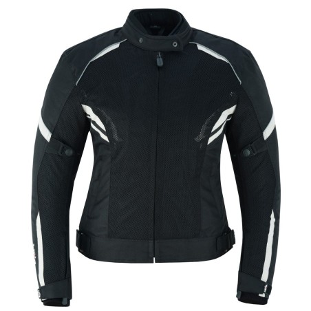 cazadora de verano de mujer para moto, chaqueta LOVO para moto