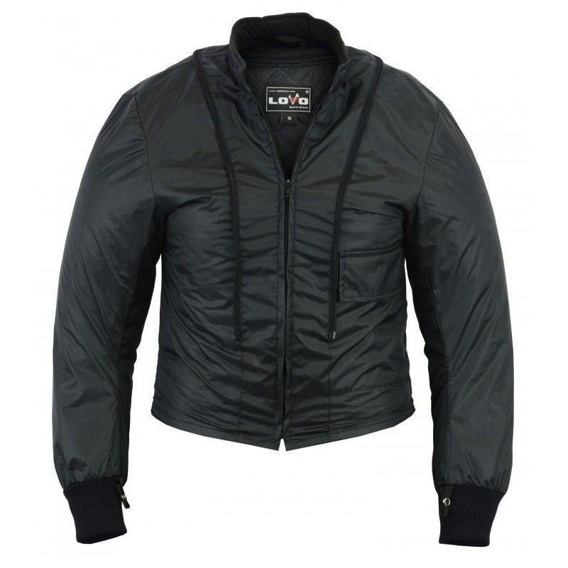Perforated three-ply summer motorcycle jacket  (for women)