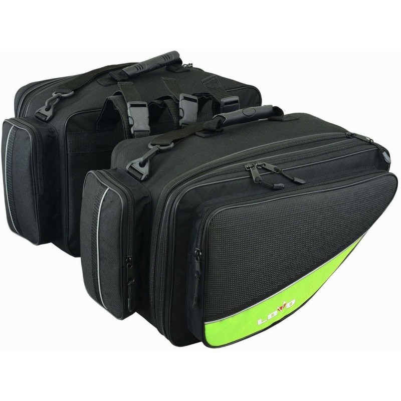 Alforjes laterais da moto (27 x 2 litros) LV-541