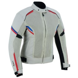 cazadora de verano de mujer para moto, chaqueta LOVO para moto