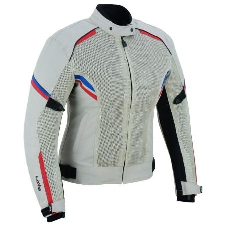 cazadora de verano de mujer para moto, chaqueta LOVO para moto