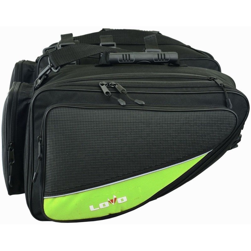 Alforjes laterais da moto (27 x 2 litros) LV-541