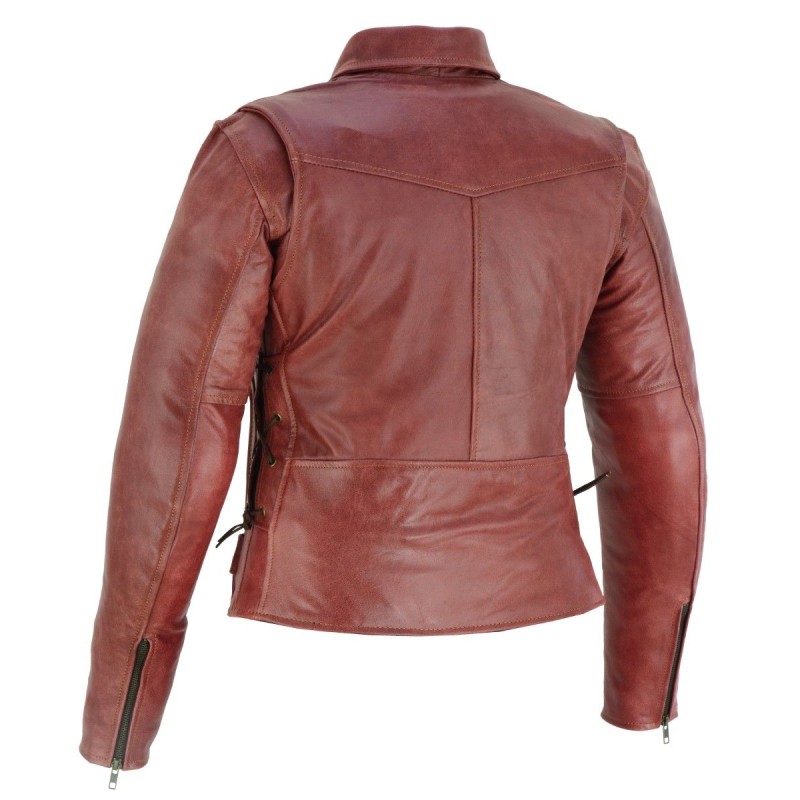 cazadora para moto, chaqueta LOVO para moto, chaqueta corta para moto