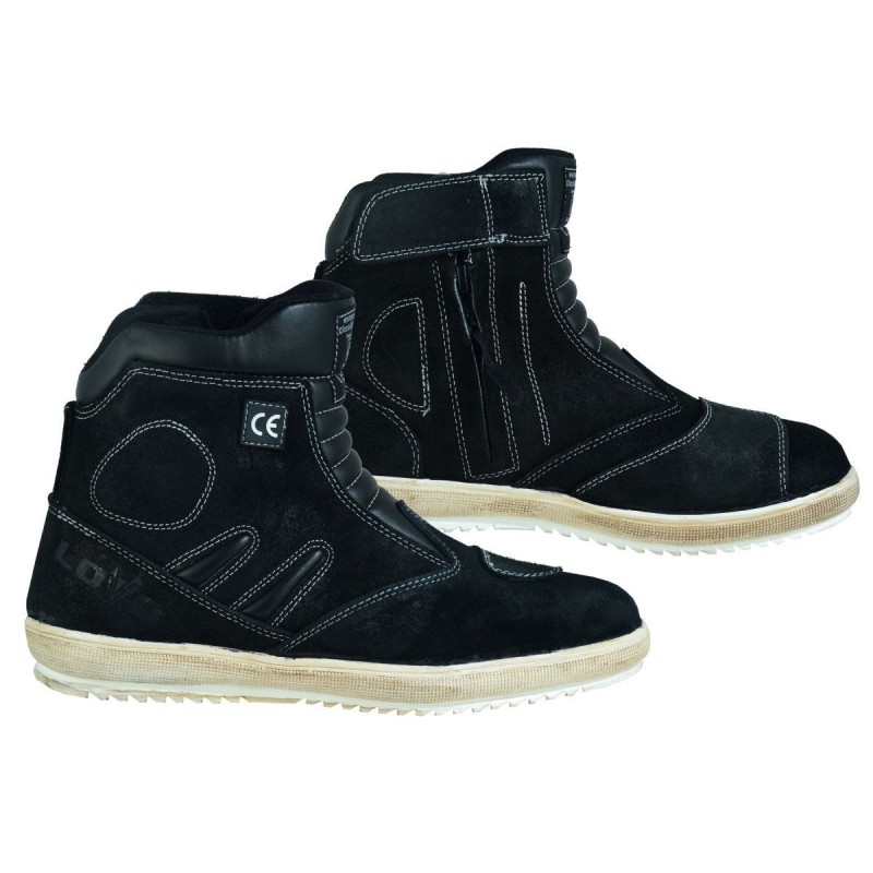 botas sneakers de moto, Botas sneakers de motociclista com proteções