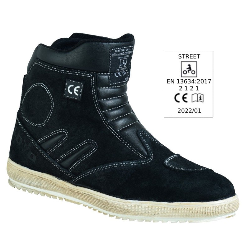 botas sneakers de moto, Botas sneakers de motociclista com proteções