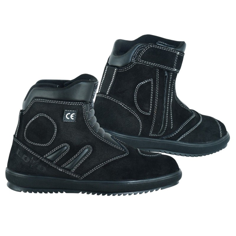 botas sneakers para moto, botas sneakers con protecciones, botas moto
