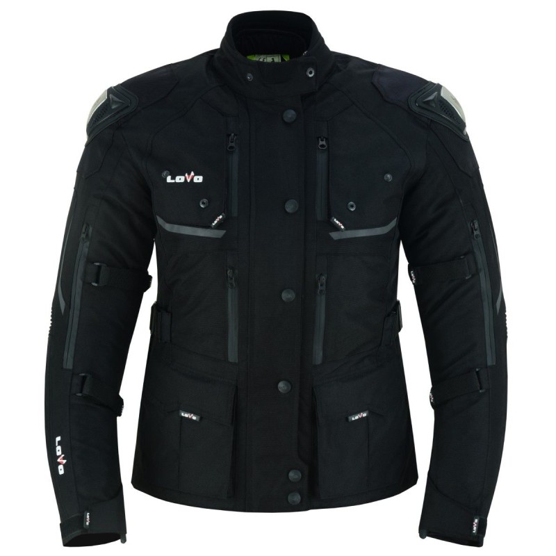 cazadora tricapa para moto, chaqueta LOVO para moto