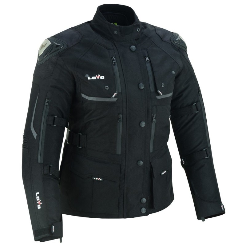 cazadora tricapa para moto, chaqueta LOVO para moto