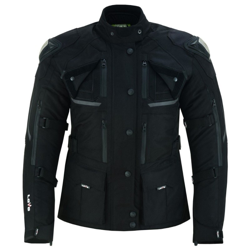 cazadora tricapa para moto, chaqueta LOVO para moto