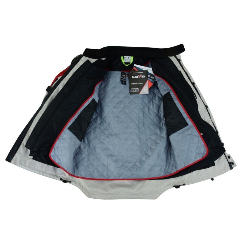 cazadora tricapa para moto, chaqueta LOVO para moto