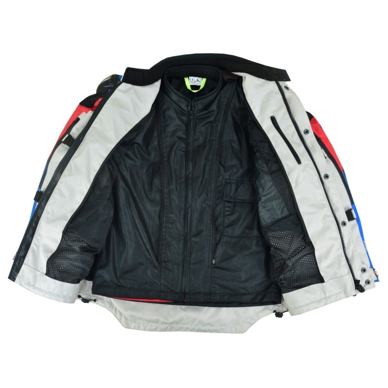 cazadora tricapa para moto, chaqueta LOVO para moto