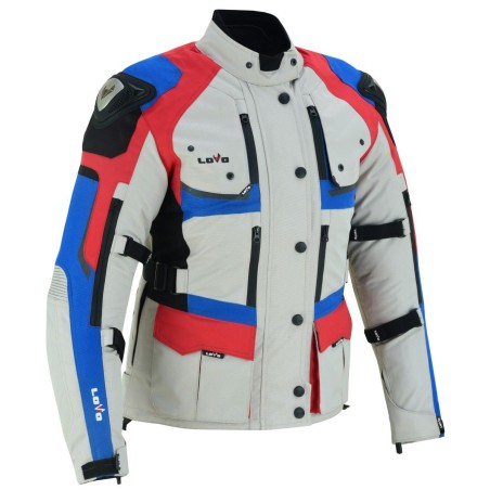 cazadora tricapa para moto, chaqueta LOVO para moto