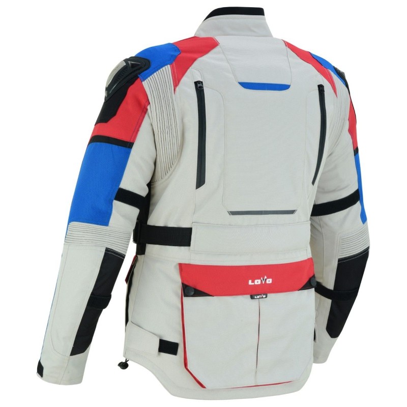 cazadora tricapa para moto, chaqueta LOVO para moto