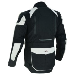 Chaqueta de moto premium 3/4 con tres capas para todas las estaciones (hombre)