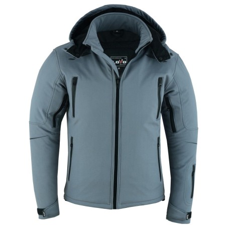 Motorrad-Sportjacke, Motorrad kurze Jacke, Motorradjacke LOVO softshell