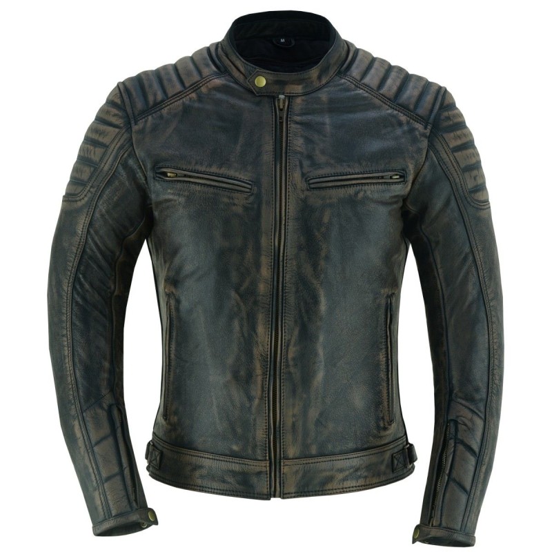cazadora para moto, chaqueta LOVO para moto, chaqueta corta para moto