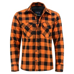 Camicia da Moto a Quadri con Protezioni Rinforzate | LOVO