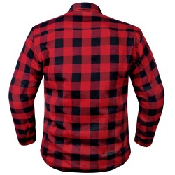 Camisa de Moto a Cuadros con Protección Reforzada | LOVO