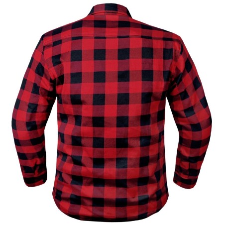 Camisa de Moto a Cuadros con Protección Reforzada | LOVO