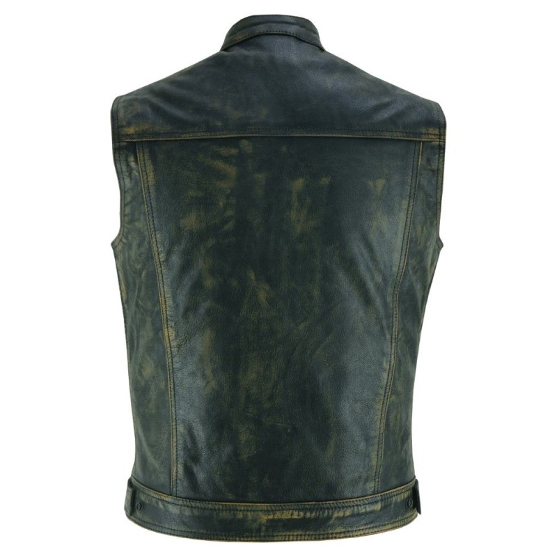 Chalecos de cuero para moto