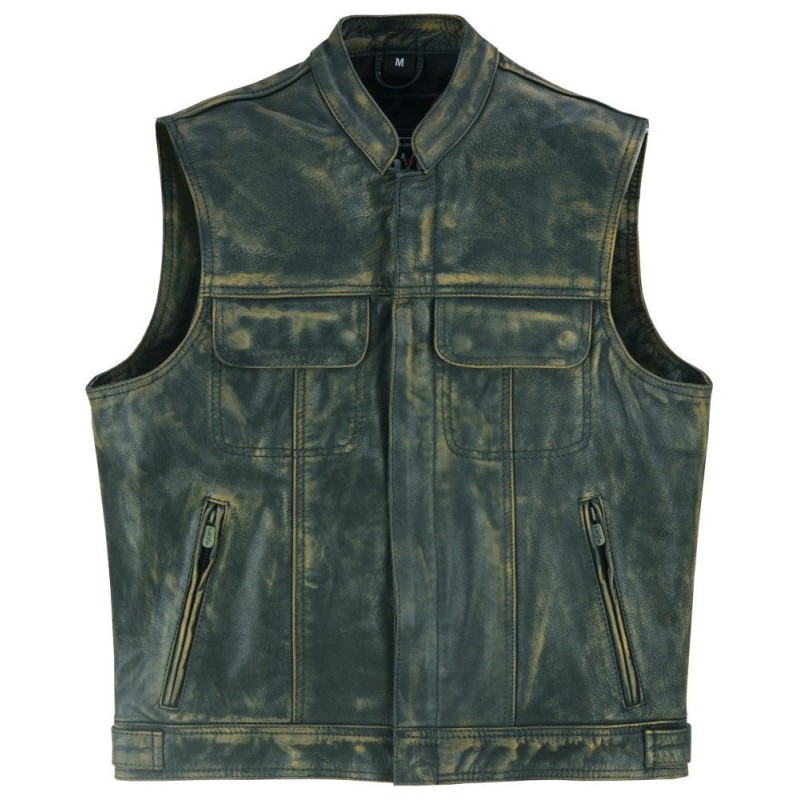 Chalecos de cuero para moto