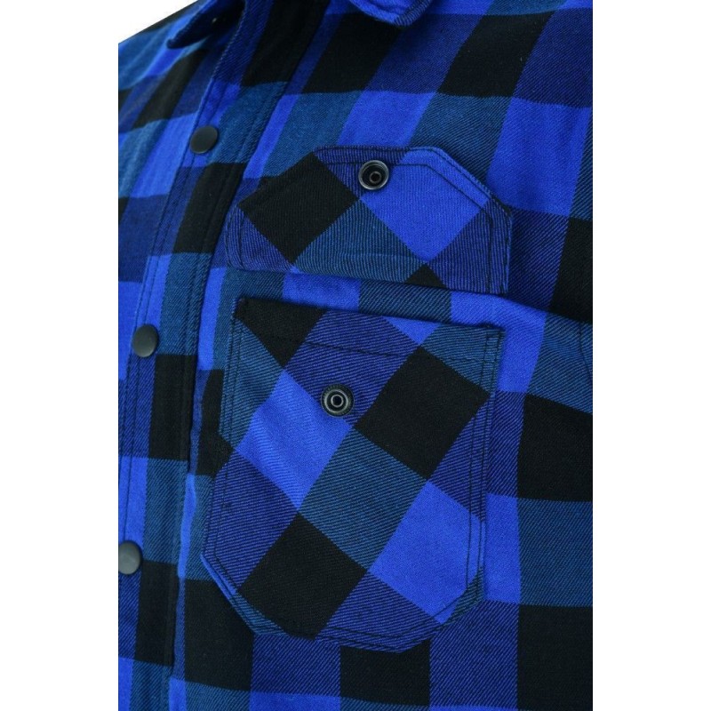 Camisa de Moto Xadrez com Proteção Reforçada | LOVO