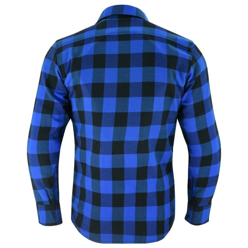 Camisa de Moto Xadrez com Proteção Reforçada | LOVO